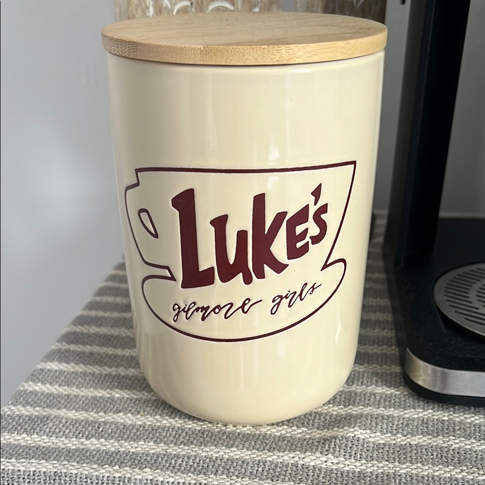 Luke’s Coffee Gilmore Girls Canister Jar